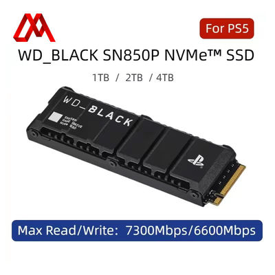 WD SONYSN850P SSD Playstation 5 Увеличение хранилища Western Digital внешний жесткий диск SN850P-1T/2T/4T
