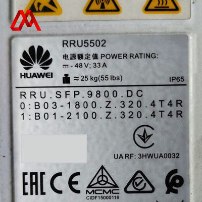 HUAWEI RRU1800/2100 RRU5502 02312BSJ Двухдиапазонный дистанционный радиоустройство для сетей 4G и 5G